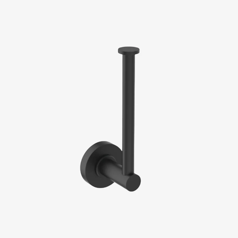 Ideal Standard IOM Chrome Metal Polished Round Wall Mounted Toilet Tissue Holder without Cover 58 × 48 × 171 mm
