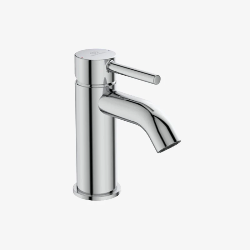 Ideal Standard Ceraline Brass Tap-Hole Single-Lever Basin Mixer with Pop-Up Waste 152 x 50 x 147 mm