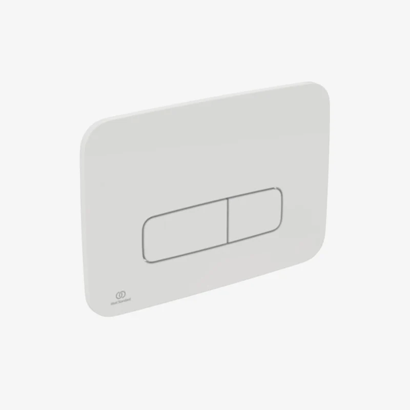 Ideal Standard Oleas M3 Front or Top-Mounted Dual Flush Mechanical Flush Plate 241 x 165 x 8.5 mm