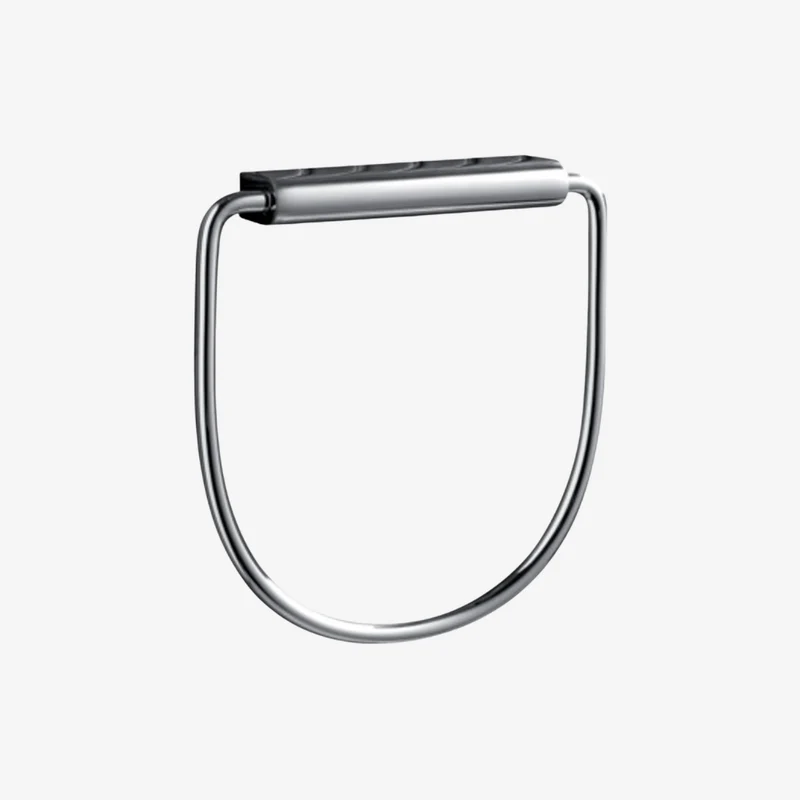 Ideal Standard Connect Chrome Metal Polished Round Wall Mounted Towel Ring 33 × 160 × 164 mm