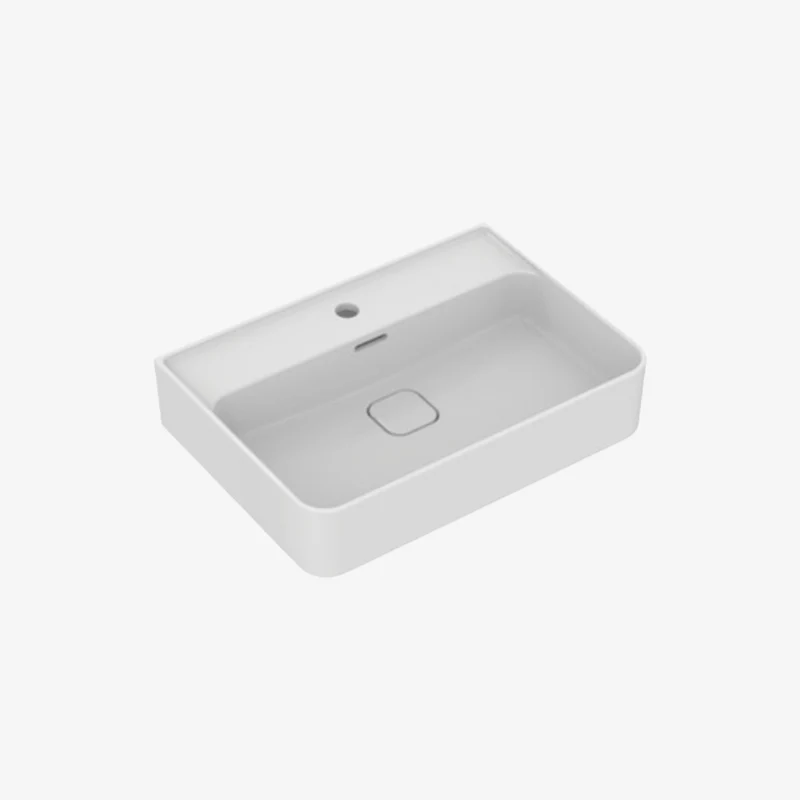 Ideal Standard Strada II Ceramic Wall-Mounted White Basin with 1 Tap Hole 430 x 600 x 170 mm