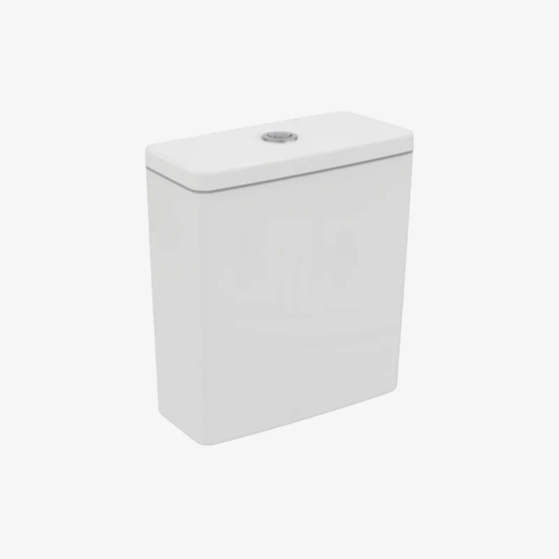 Ideal Standard i.life A T4723 Vitreous China Close-Coupled Gloss White Toilet Cistern with 4.5/3L Dual Flush 150 x 365 x 390 mm