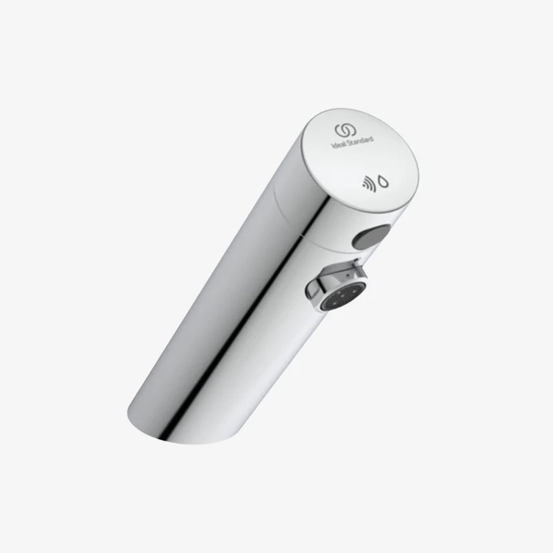 Ideal Standard SensorFlow Wall-Mounted Battery-Operated Touchless Electronic Basin Spout Chrome 180 x 49 x 170 mm