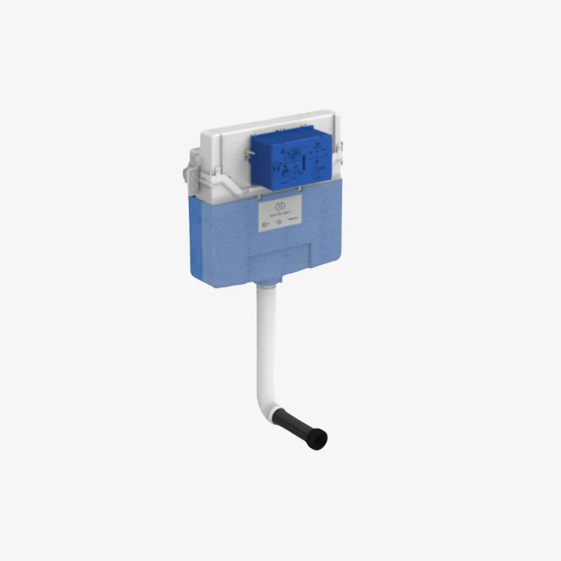 Ideal Standard ProSys 120 M Wall-Mounted Concealed Dual Flush Built-In Cistern with SmartValve 126 x 490 x 425–645 mm