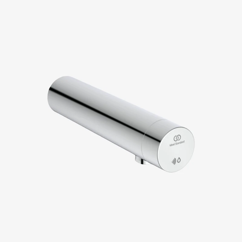 Ideal Standard SensorFlow Wall-Mounted Battery-Operated Touchless Electronic Basin Spout Chrome 220 x 49 x 54 mm