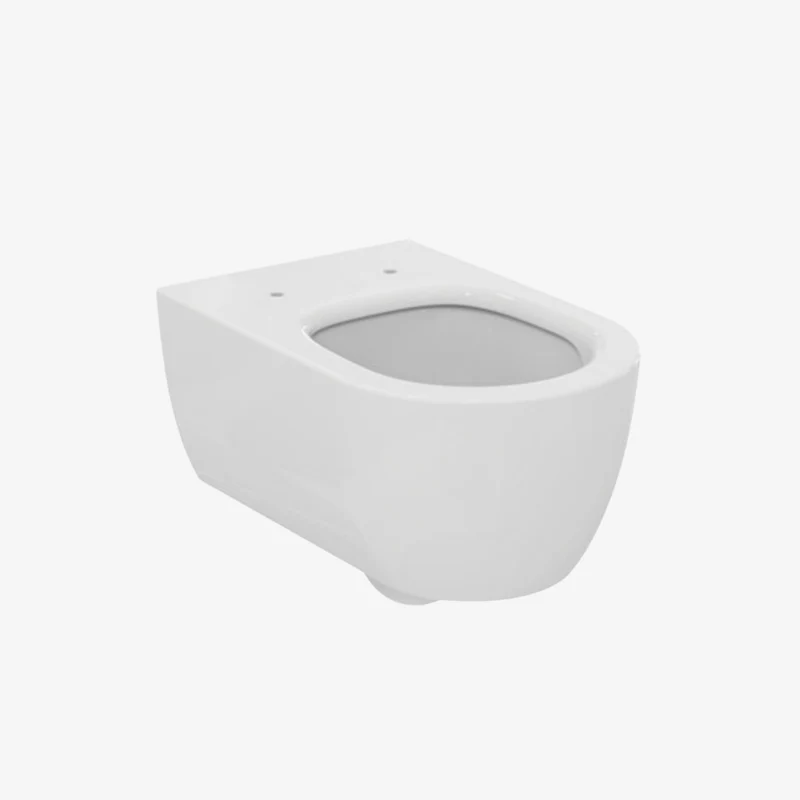 Ideal Standard Blend Curve White Glossy Ceramic Wall Hung WC Bowl with AquaBlade 540 x 355 x 340 mm