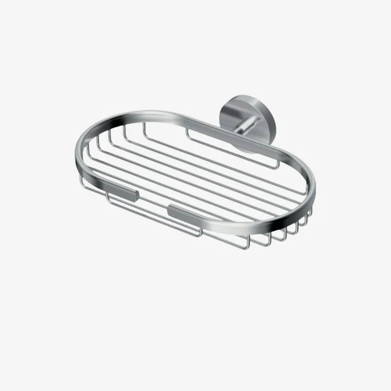 Ideal Standard IOM Chrome Plated Metal Wall Mounted Soap & Sponge Basket 137 × 197 × 48 mm
