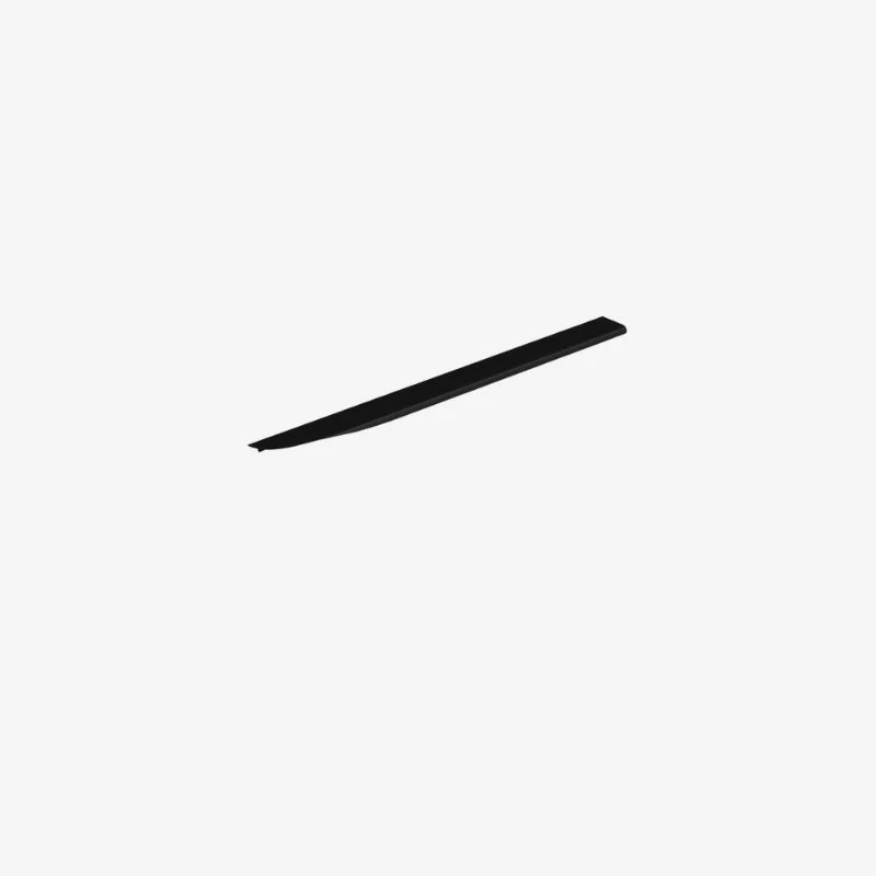 VADO Cameo Matt Black 1200 mm Furniture Top Mount Left Handle 46.5 x 595 x 15 mm