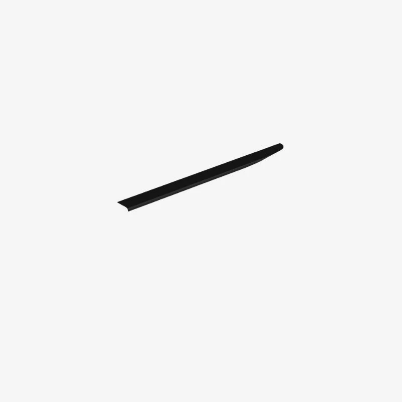 VADO Cameo Matt Black 1200 mm Furniture Top Mount Right Handle 46.5 x 595 x 15 mm