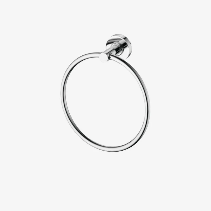 Ideal Standard IOM Round Chrome Metal Wall Mounted Towel Ring 58 × 159 × 177 mm
