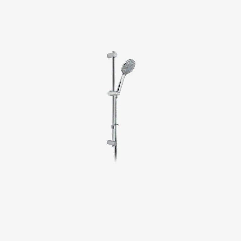 VADO Evolve Wall Mounted 4-Function Slide Rail Shower Kit with 680 mm Rail & 150 cm Hose