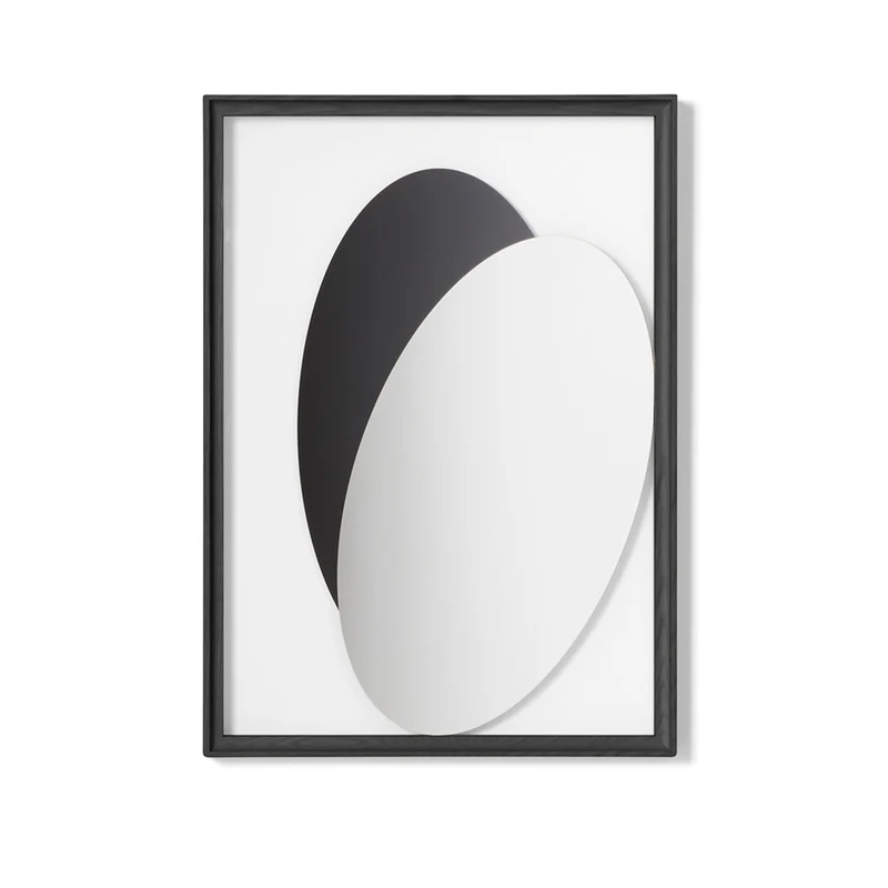 Rectangular Mirror DEADLINE MEMORY OF A LOST OVAL, designed by Ron Gilad for Cassina