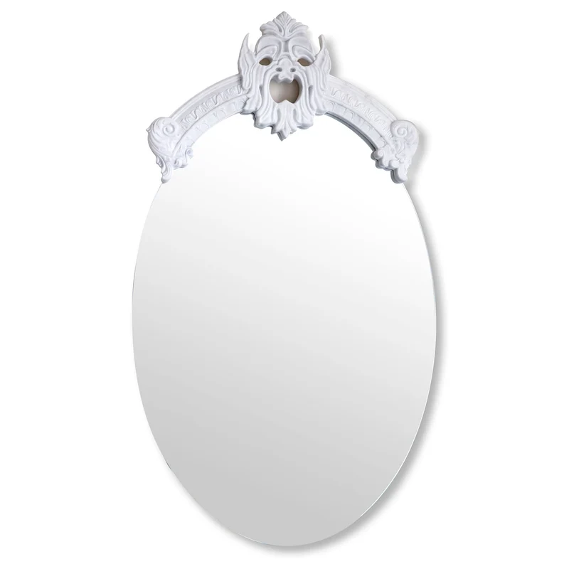 Marble Mirror NEOBAROQUE MASK by Roberto Semprini