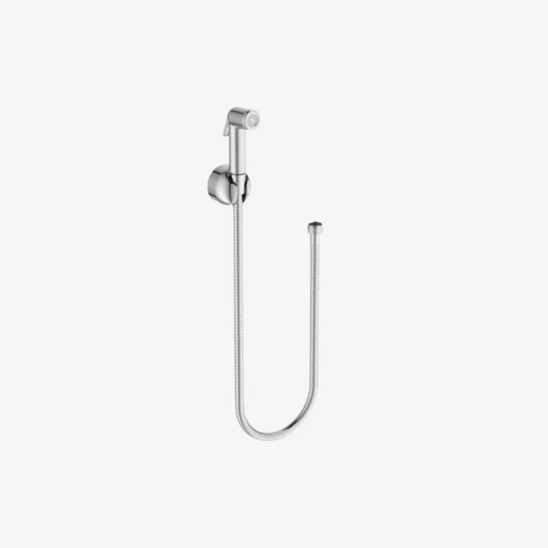 Ideal Standard IdealSpray Brass Wall-Mounted Ablution Set Eco Magnetic Grey 75 mm