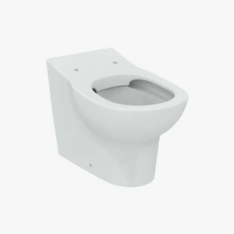 Ideal Standard Contour 21 White Rimless Floor Mounted Back-to-Wall Toilet Bowl 490 x 315 x 360 mm
