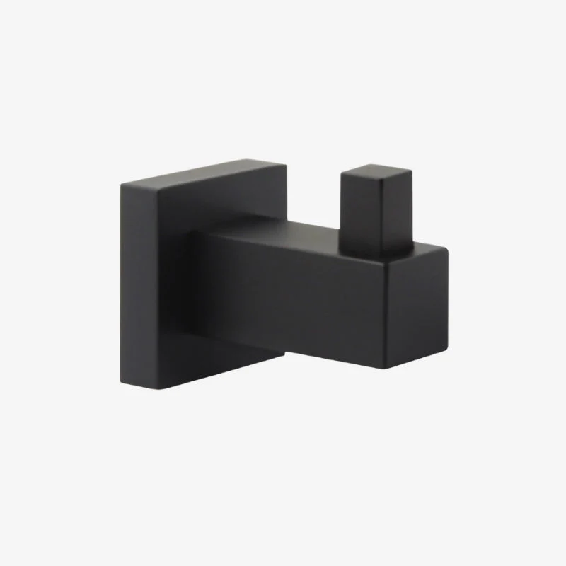 Sapphire Square Wall Mounted Robe Hook 45 × 185 mm