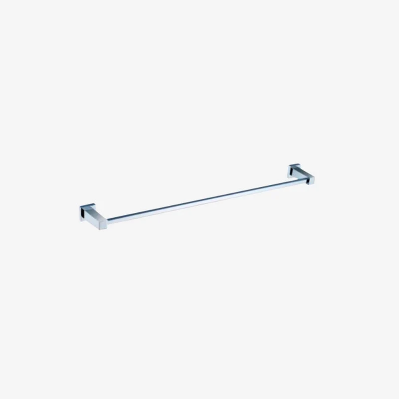 CLEA Argon Chrome Brass Wall Mounted Towel Bar 600 × 38 mm