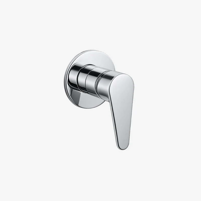 Webert Kera Round Thin Plate Concealed Built-In Shower Mixer 50–85 x 106 x 106 mm