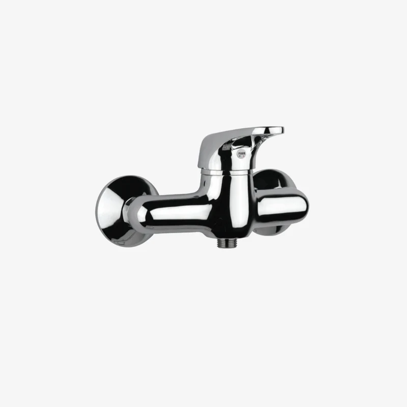 Webert Planet Chrome Wall Mounted External Shower Mixer without Shower Set 137 x 216 x 117 mm