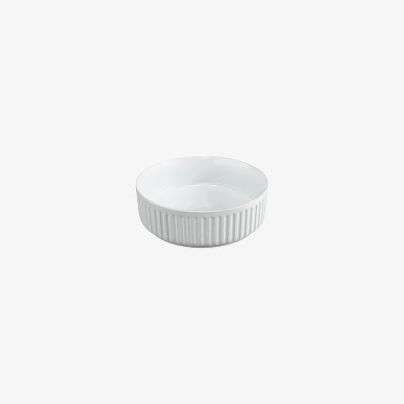 ISVEA Ion White Ceramic Countertop Washbasin without Tap Hole or Overflow 360 mm