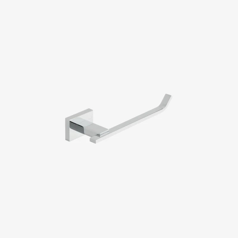 VADO Level Chrome Wall Mounted Toilet Roll Holder 76 × 178 × 37 mm