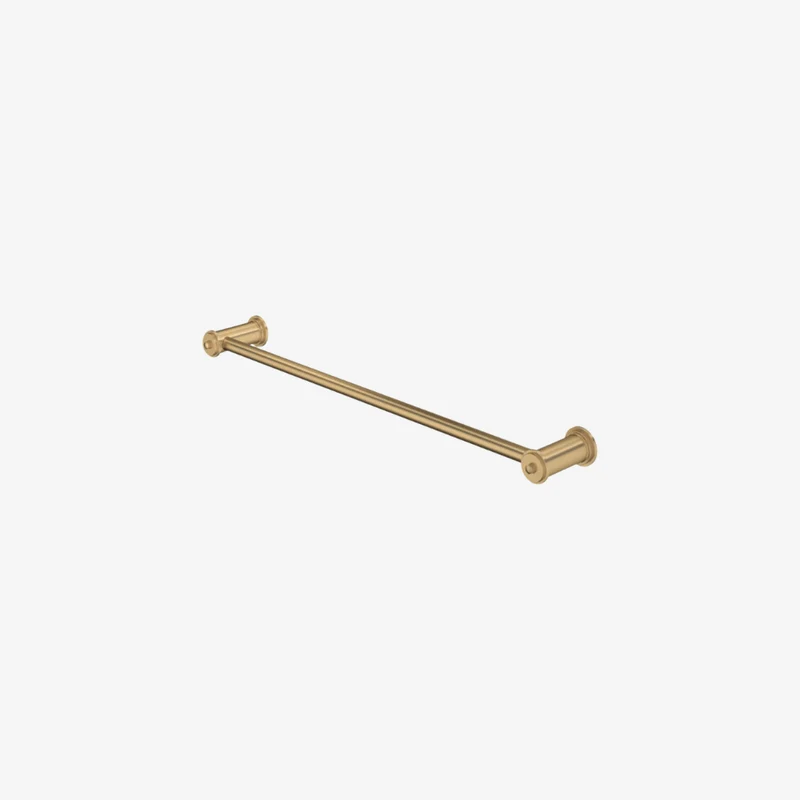 Perrin & Rowe Armstrong Solid Brass Wall Mounted Towel Rail 98 × 610 × 46 mm