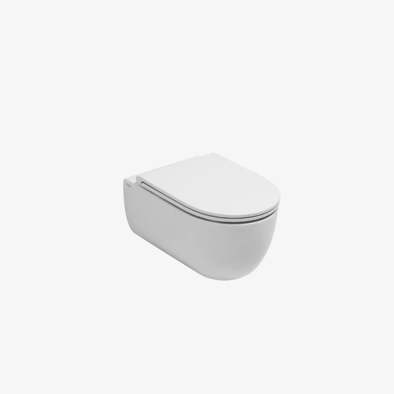 Olympia Milady White Rimless Wall Hung WC with Fixing Kit 520 x 360 x 270 mm