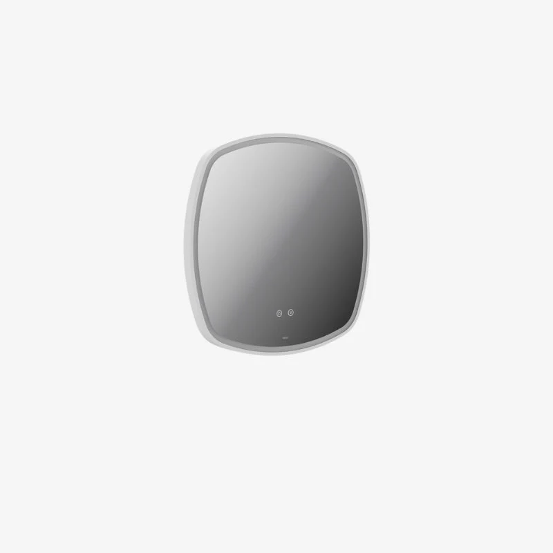 VADO Cameo Soft Square Wall Mounted Illuminated LED Bathroom Mirror with Demister & Touch Control 32 x 600 x 600 mm