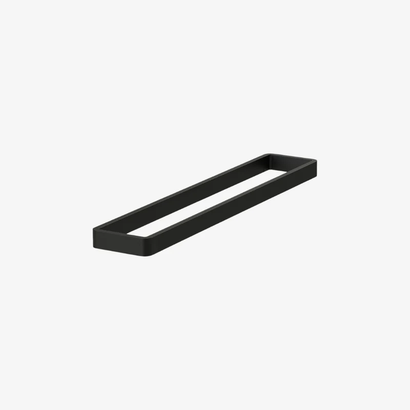 VADO Muse Square Wall Mounted Towel Bar & Shelf Frame 600 mm 30 × 600 × 111 mm