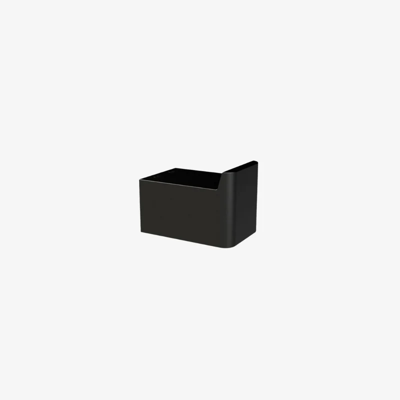 VADO Muse Square Wall Mounted Robe Hook 45 × 30 × 32 mm