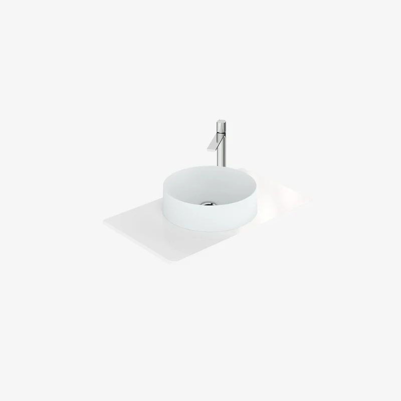 VADO Cameo Rectangular 800 mm Worktop 454 x 797 mm