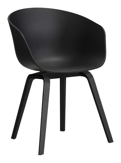About a Chair AAC22 Black Lacquered Oak