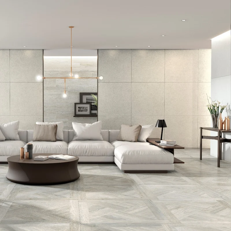 Träklinker Casetto Rennes White 90x90