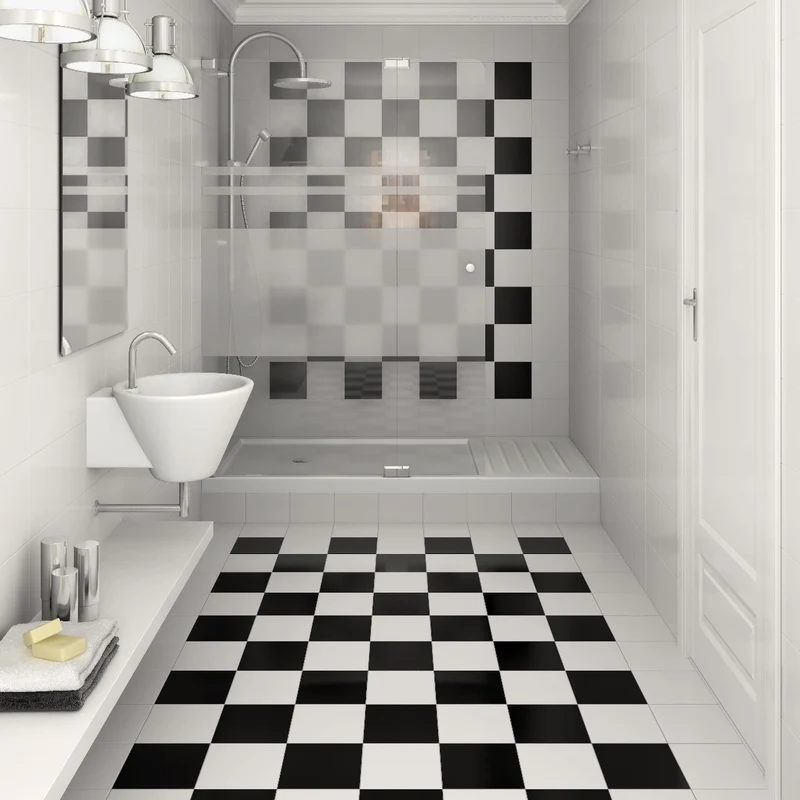 Klinker Monocolor Negro 20x20