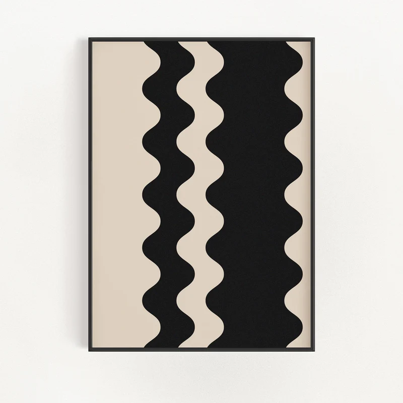 2 Waves - Black | Veska