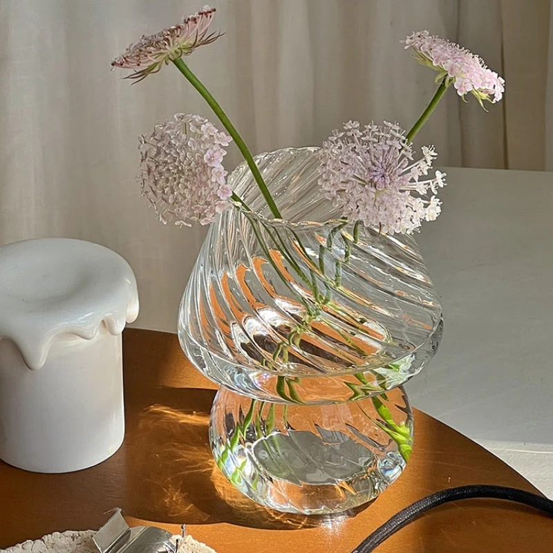 Nordic Randig Glasvas | Veska