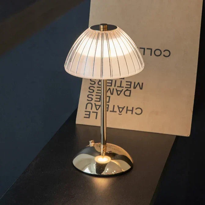 Nordic LED bordslampa – Dimbar, Modern design för vardagsrum & sovrum | Veska