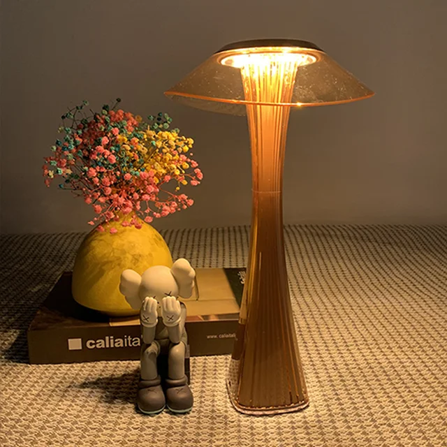 Dimbara LED Bordslampa – Modern Nattduksbordslampa med Touchkontroll, Elegant Belysning för Sovrum & Vardagsrum | Veska