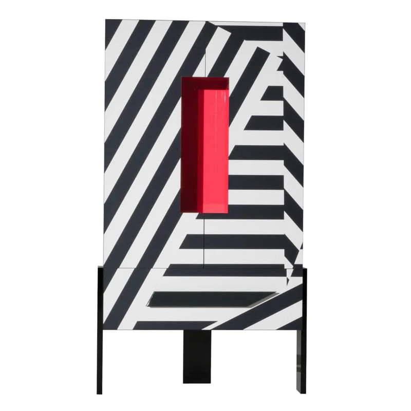 Cabinet ZIQQURAT 200x107 STRIPES by DriadeLab for Driade