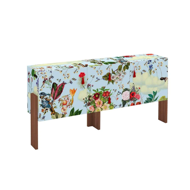 Cabinet ZIQQURAT 95x186 FLOWERS by DriadeLab for Driade
