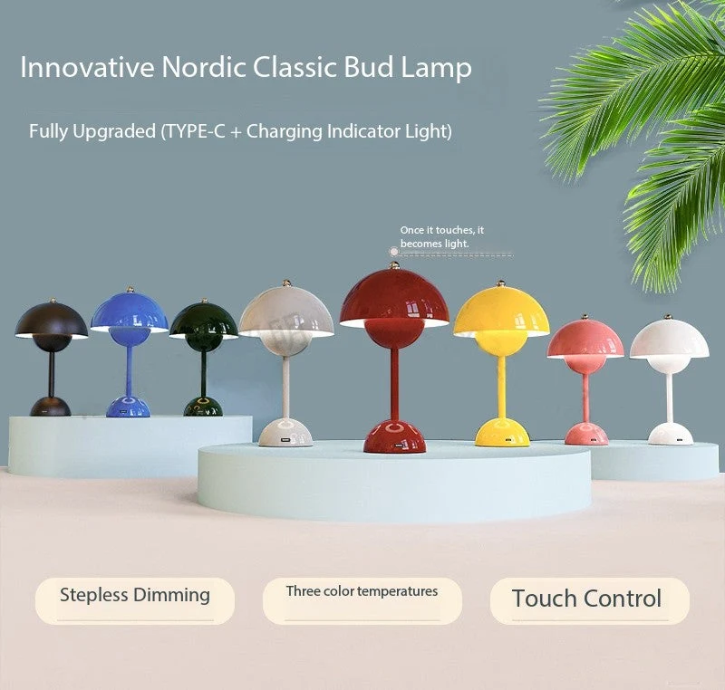 Bordslampa sängbord dekorativ bordslampa | Veska