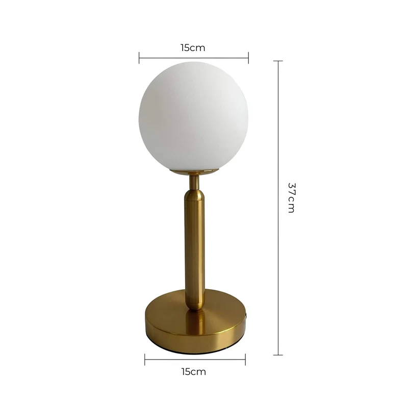 Glas Bordslampa | Veska