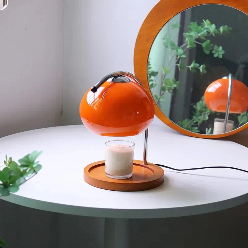 Glasbordslampa i retrostil med stativ | Veska