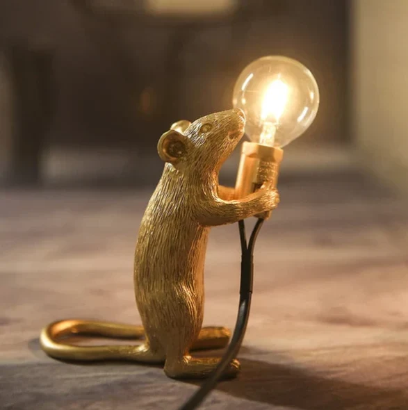 Unik Mus Bordslampa | Veska