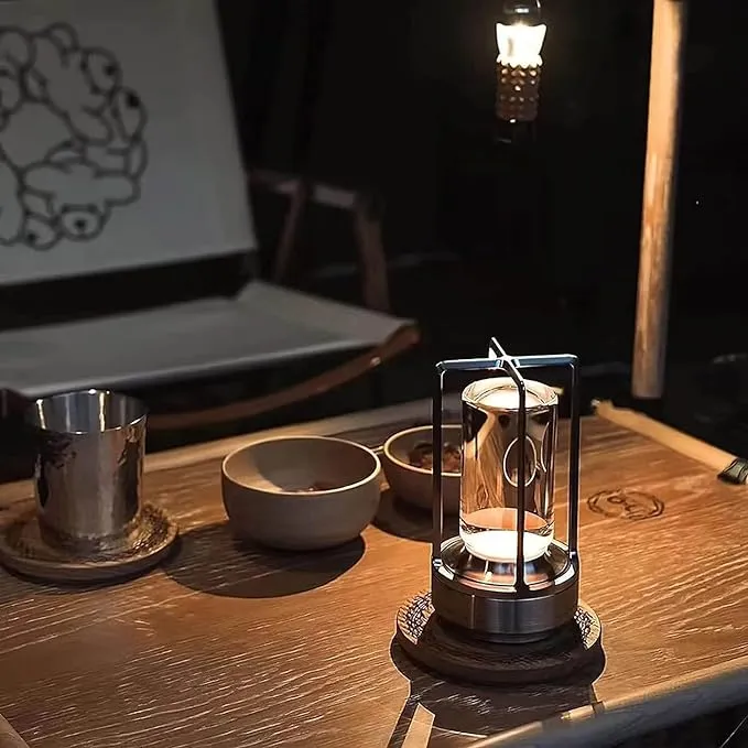 Retro Metall Bordslampa | Veska