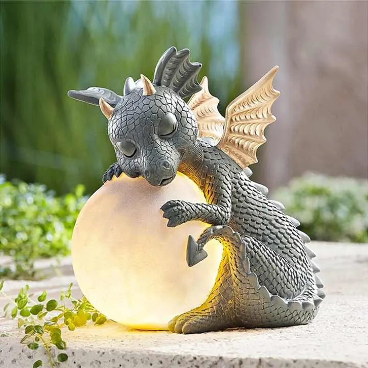 DragonFlare - LED Bordslampa med Drakstil | Veska