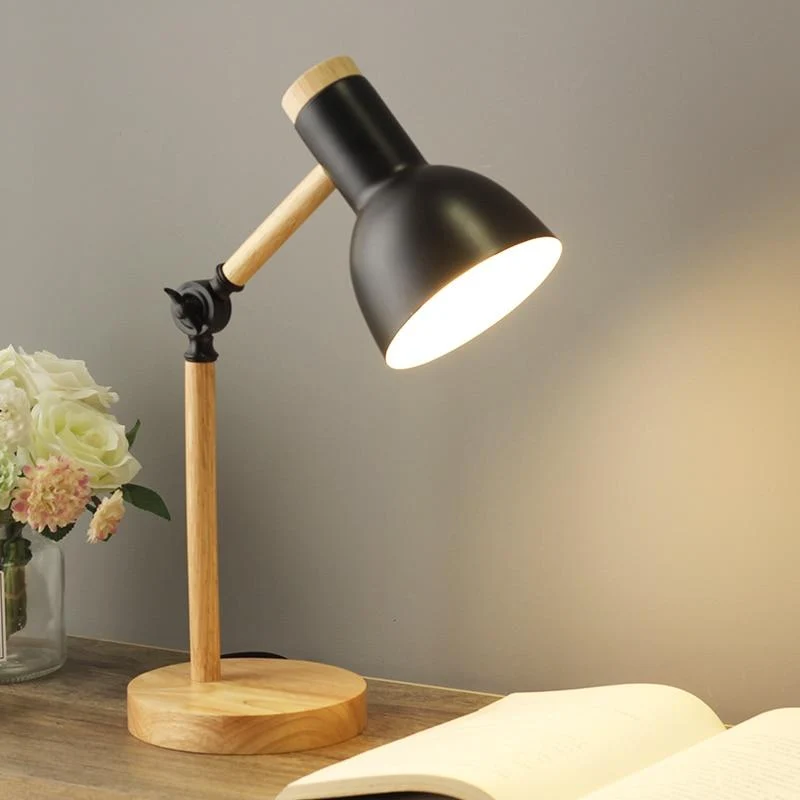 Trä Skandinavisk Bordslampa - LumiNord | Veska