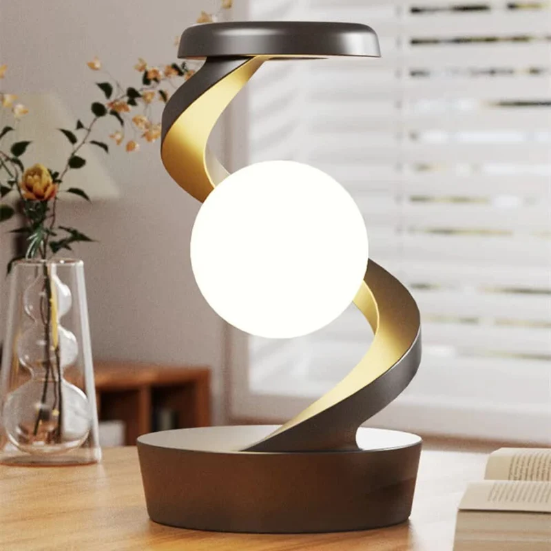 LED Bordslampa med Trådlös Laddning | Veska