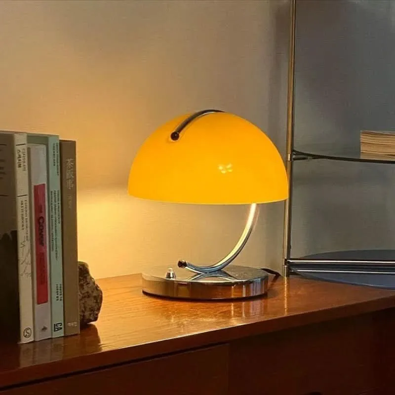 Svamp Glas Bordlampa i Dansk Stil | Veska