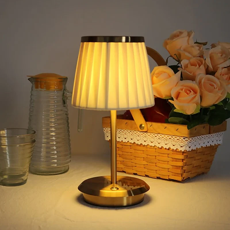 Vintage Elegant Touch Dimmbar Bordslampa | Veska